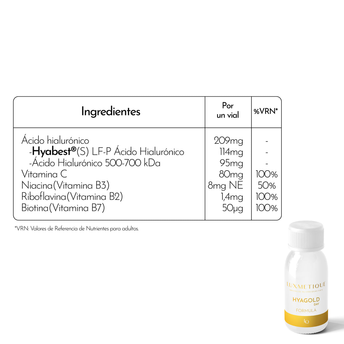 HYAGOLD DAY FORMULA